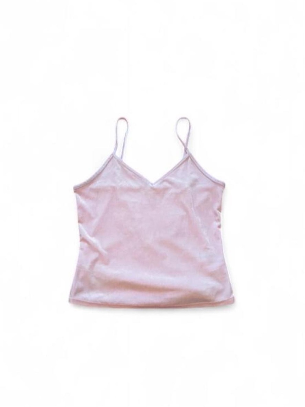 🌸Garage pink velour tank top 🌸
